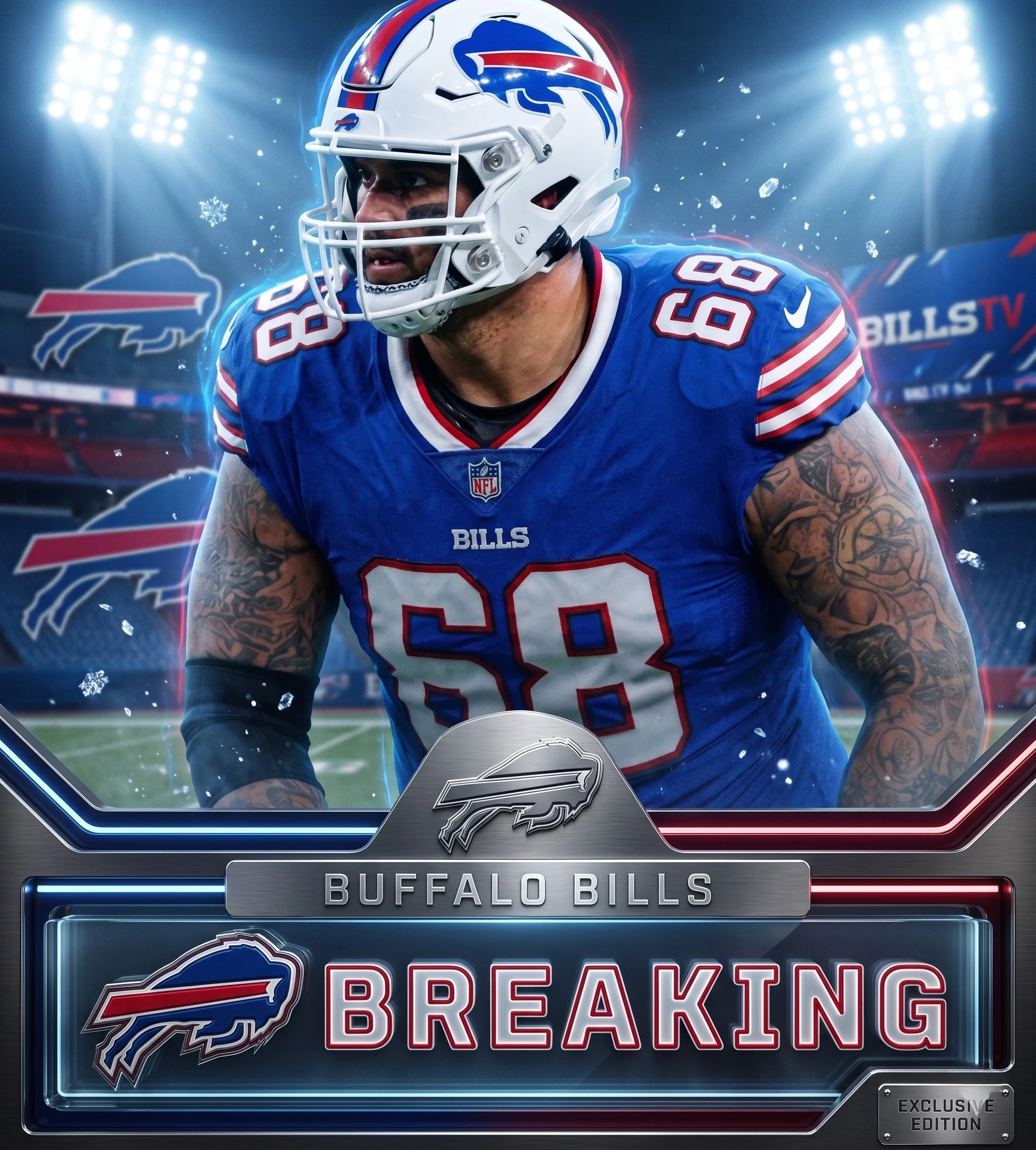 As confirmed by Ian Rapoport, the veteran cornerstone offensive tackle widely considered one of the “sturdiest” in the NFL right now is expected to join the Buffalo Bills on a 2-year, $38 million contract.