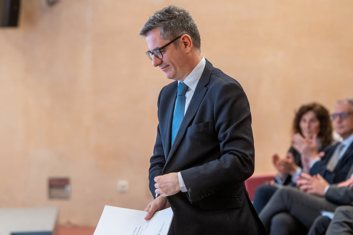 Bolaños responde a los jueces tras sus palabras sobre Peinado: eran una “legítima crítica” ante una situación “anormal” | España | EL PAÍS