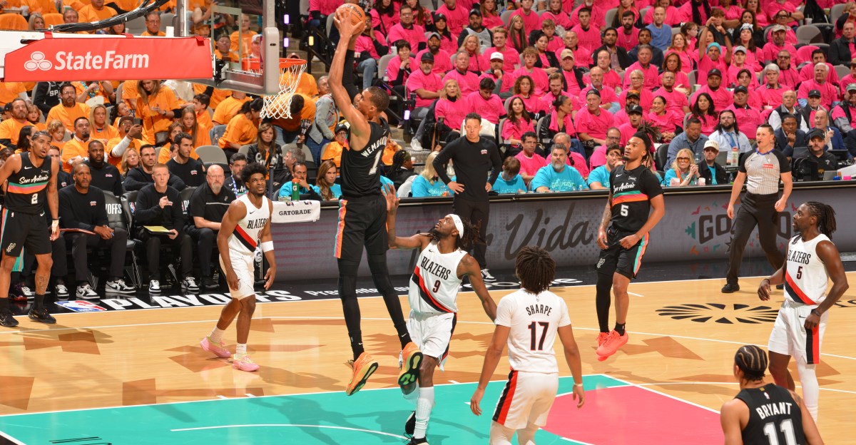 Highlights: Victor Wembanyama debuts playoff career with a dazzling win over the Trail Blazers | Pounding The Rock