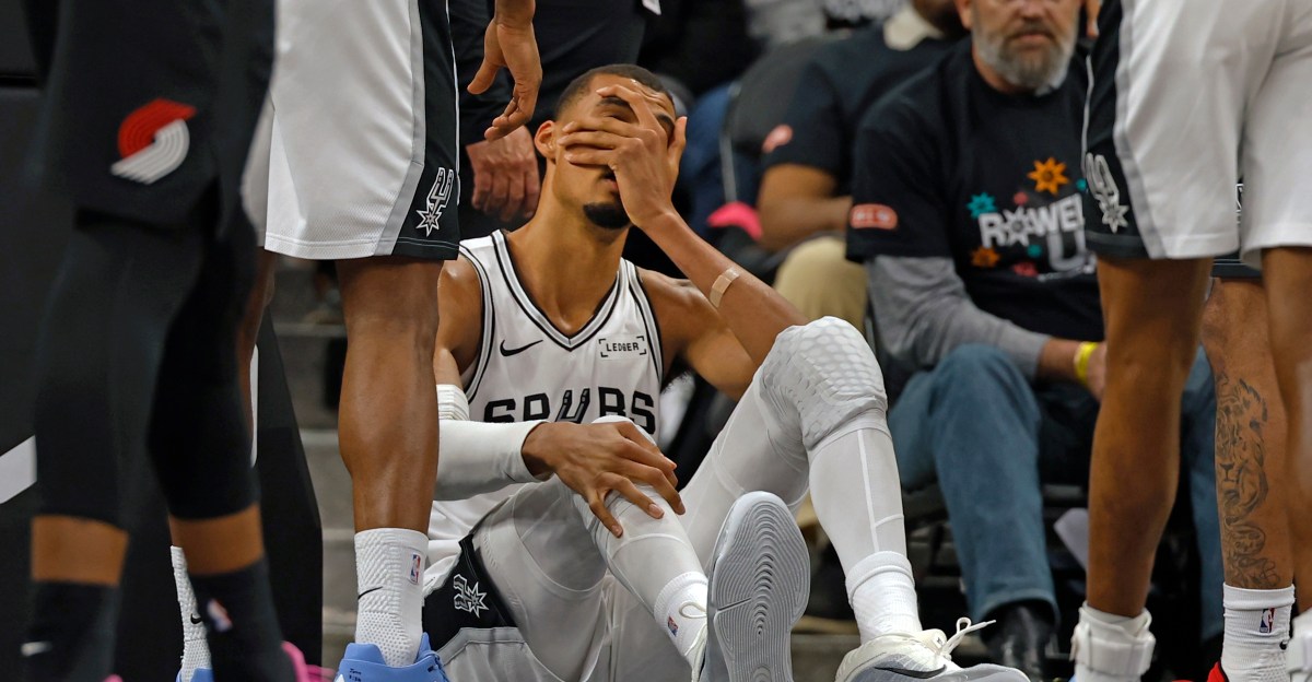 Spurs vs. Trail Blazers player grades: Wembanyama goes down in Game Two loss | Pounding The Rock