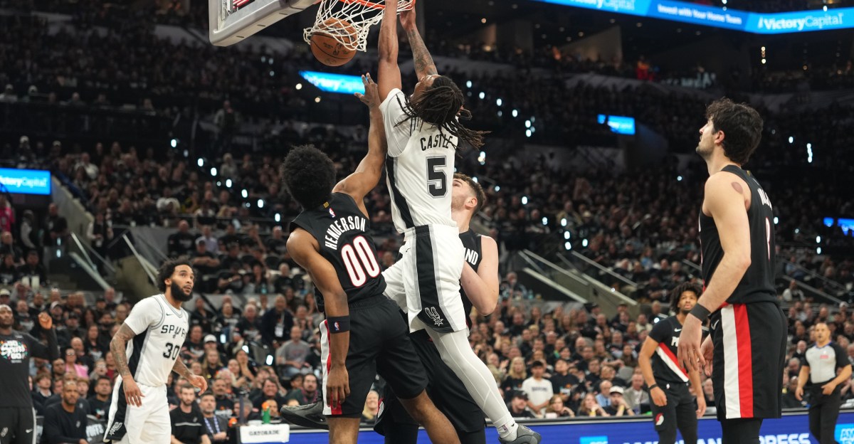 Highlights: Spurs suffer Game 2 heartbreaker despite five double-figure scorers | Pounding The Rock