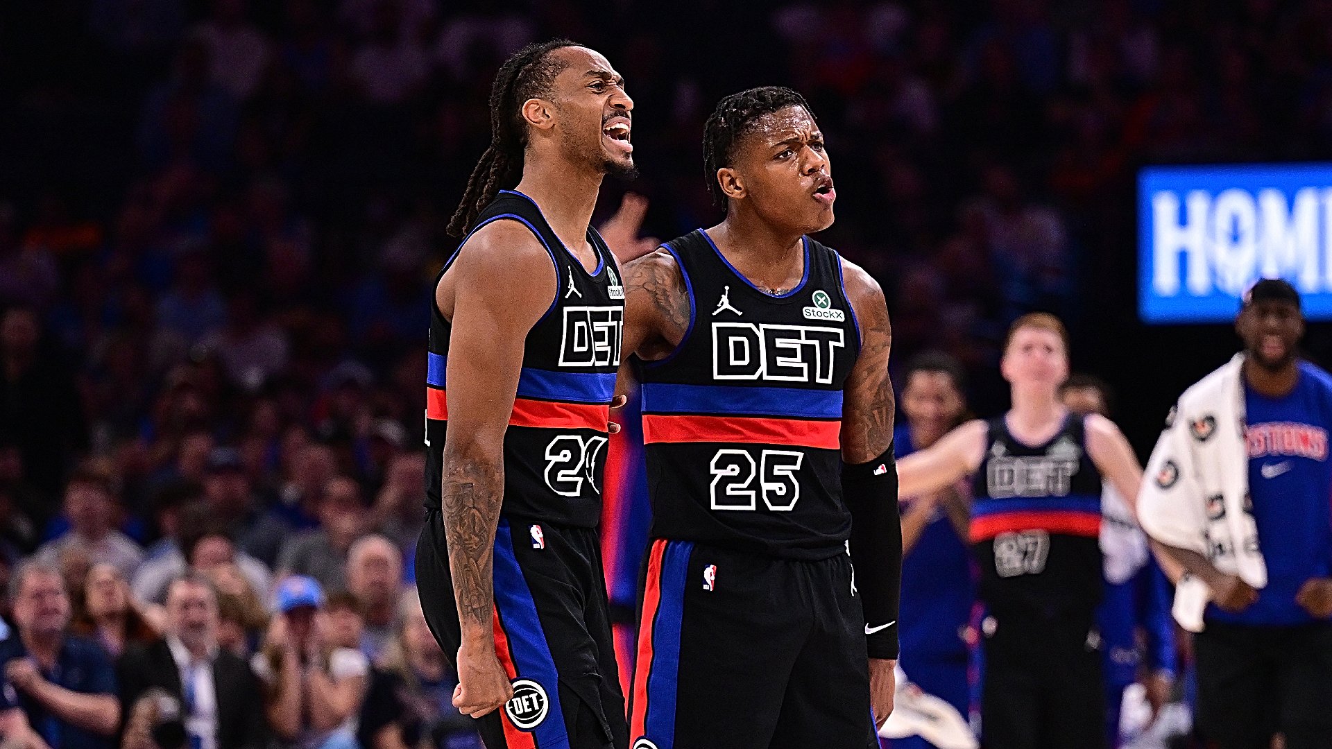 Daniss Jenkins, Marcus Sasser see their dream come true as Pistons teammates | NBA.com
