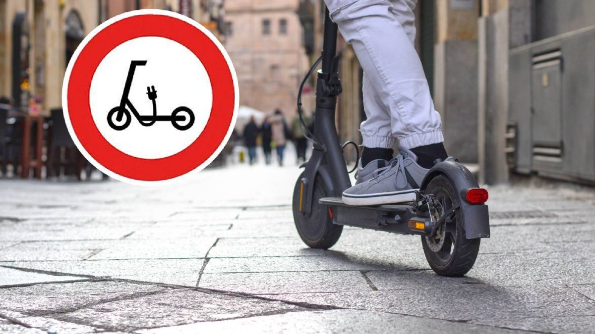 Prohibido patinetes: empieza el veto en algunas ciudades gracias a una nueva señal de la DGT