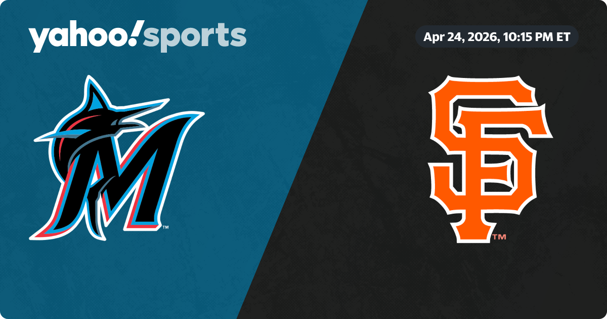 Miami Marlins 9 - San Francisco Giants 4: Final score, results, recap, box score, stats - Yahoo Sports