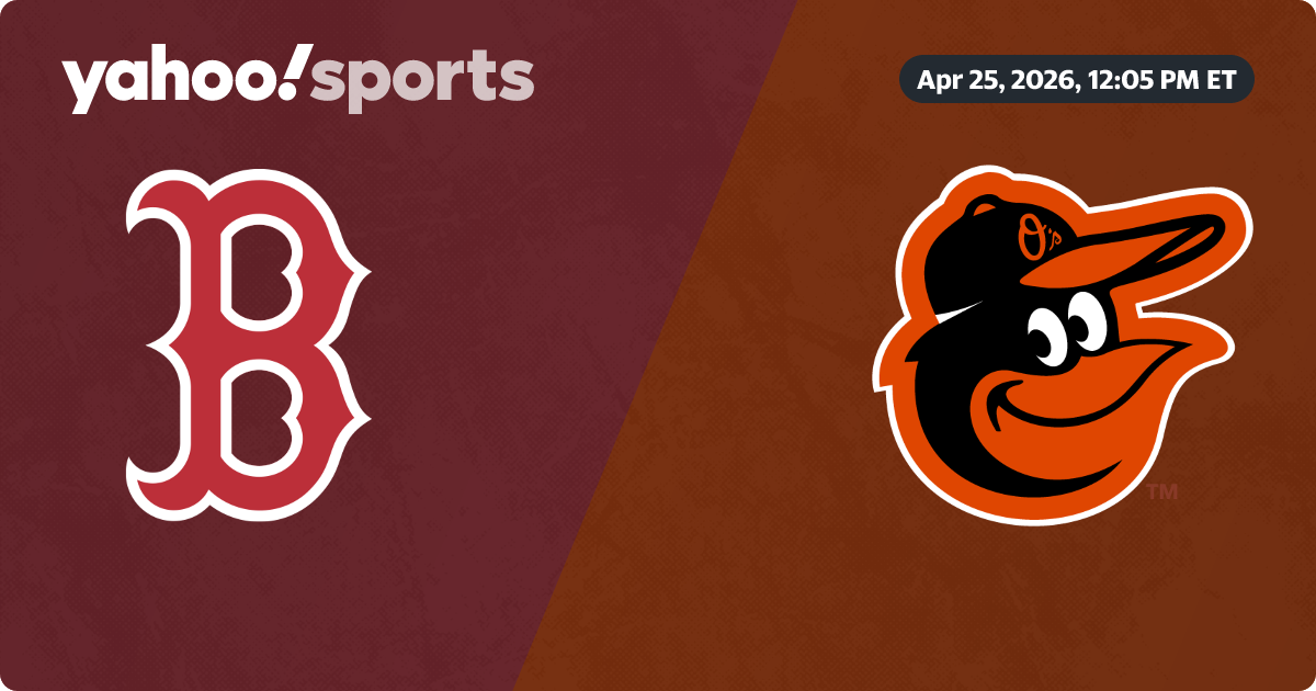 Boston Red Sox @ Baltimore Orioles: Live game updates, stats, play-by-play - Yahoo Sports