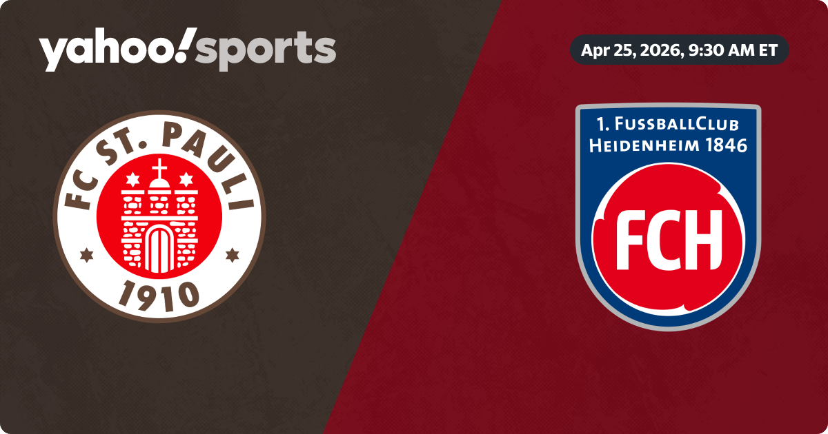 1. FC Heidenheim 1846 1 - 0 FC St. Pauli: 65' - Yahoo Sports