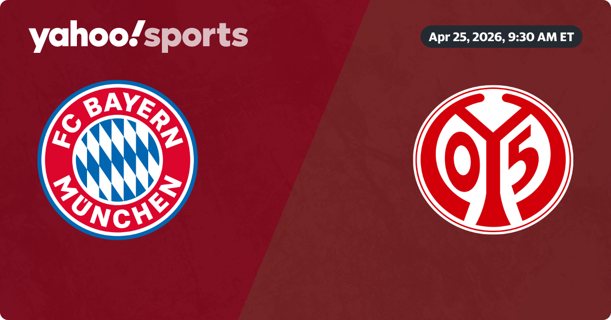 1. FSV Mainz 05 3 - 1 FC Bayern München: 65' - Yahoo Sports