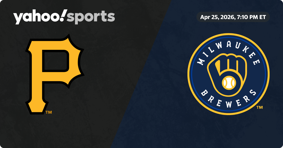 Pittsburgh Pirates @ Milwaukee Brewers: Live game updates, stats, play-by-play - Yahoo Sports