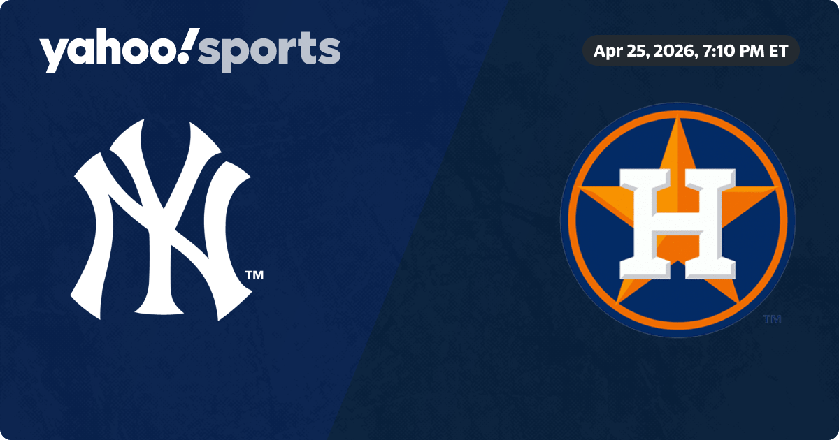 New York Yankees @ Houston Astros: Live game updates, stats, play-by-play - Yahoo Sports